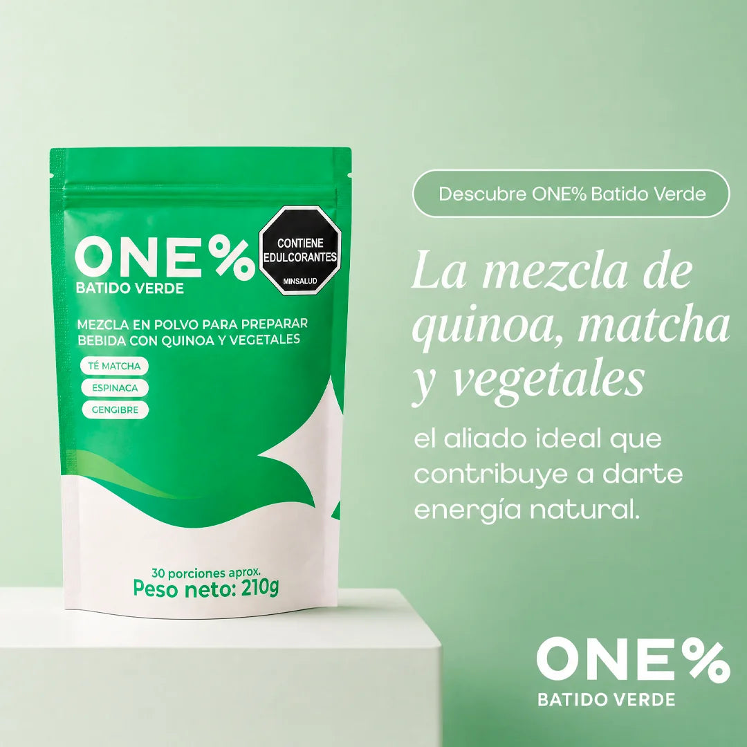 Batido Verde ONE%